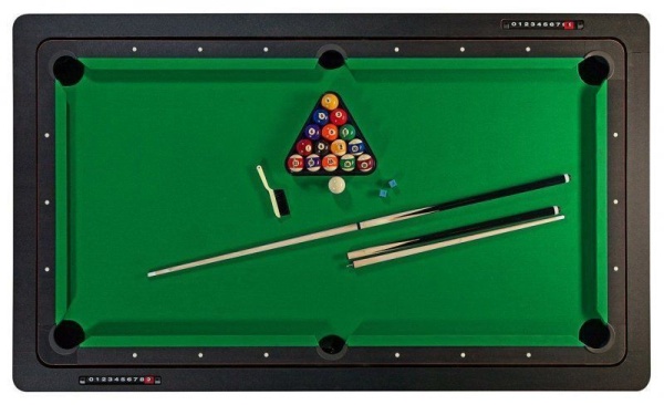 Многофункциональный игровой стол 6 в 1 «Tornado» (черный)