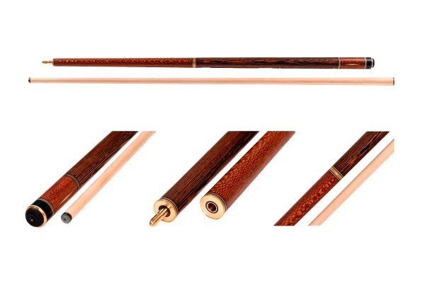 Кий / пирамида 2-pc "Supernova Sport" (граб, шелковое дерево, венге), с двумя удлинителями