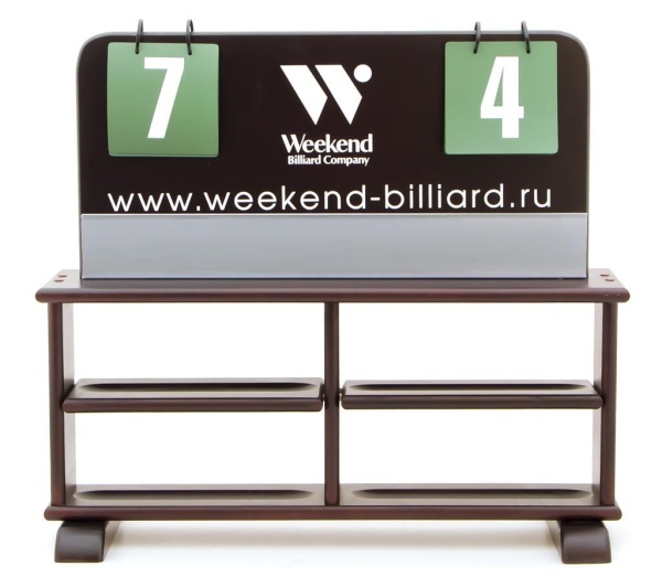 Комплект для турнира (табло + полка) русская пирамида