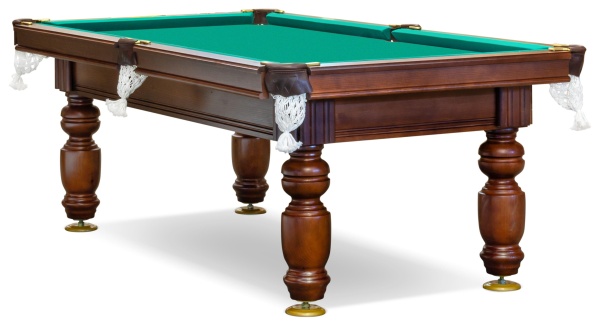 Бильярдный стол для русской пирамиды "Ладога" (7 футов, шары 60мм, камень 25мм)