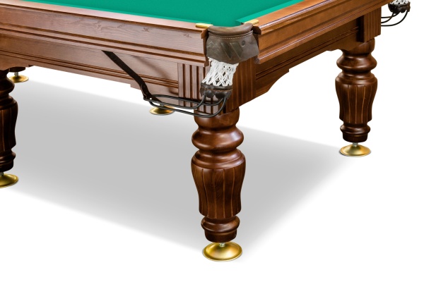 Стол / пирамида "Ильмень" (10 футов, 6 ног, 30мм камень) борта ясень