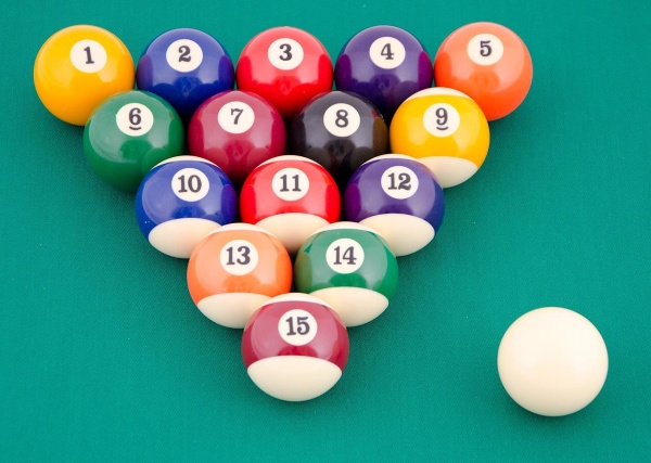 Комплект бильярдных шаров 57.2 мм "Classic А-качество"