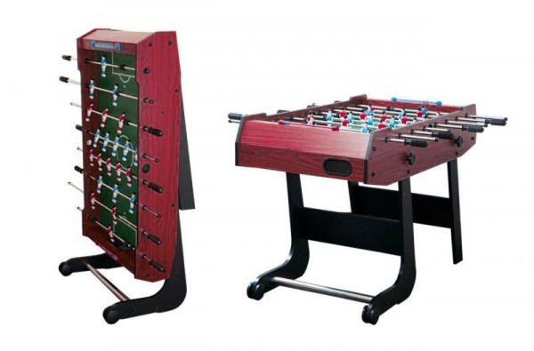 Настольный футбол (кикер) "Maccabi Mini" (121 x 61 x 81, махагон, складной)