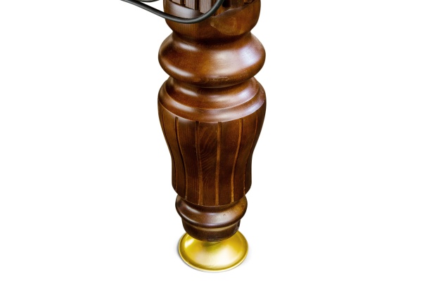 Стол / пирамида "Ильмень" (10 футов, 6 ног, 30мм камень) борта ясень