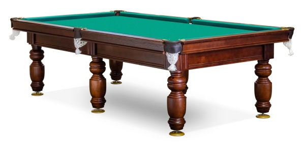 Бильярдный стол для русской пирамиды "Ладога" (8 футов, шары 60мм, камень 25мм)