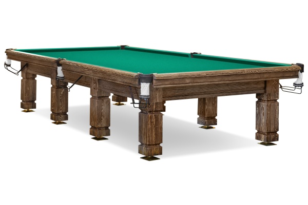 Бильярдный стол для русской пирамиды Weekend "Провинциал" (12 футов, 8 ног, 45мм камень)