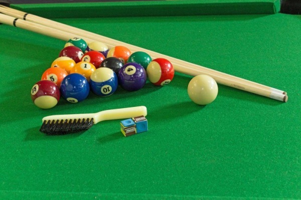 Cтол-трансформер «Twister» 3 в 1 (бильярд, аэрохоккей, настольный теннис, черный)