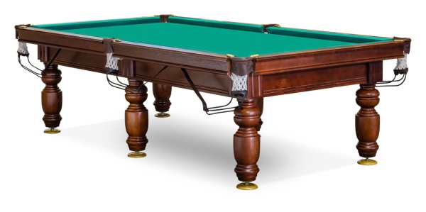 Бильярдный стол для русской пирамиды "Ладога" (9 футов, сланец 25 мм)