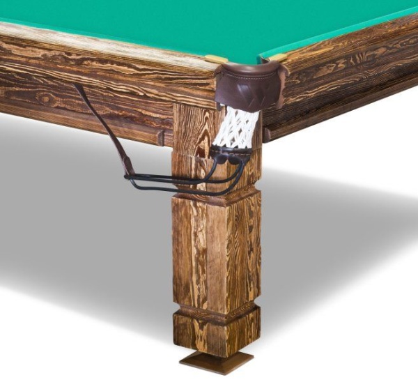 Бильярдный стол для русской пирамиды "Провинциал" (8 футов, шары 60мм, камень 25мм)