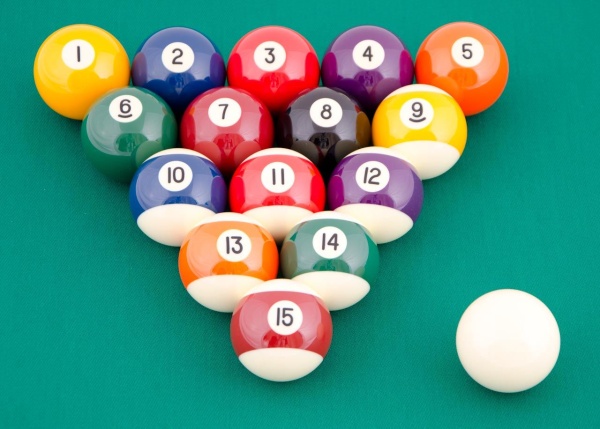 Комплект бильярдных шаров 57.2 мм "Aramith Premier"